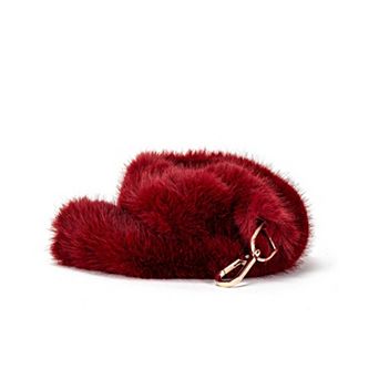 Campo Marzio Roma 1933 Women's Faux Fur Soft Shoulder Bag Strap