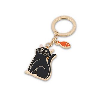 Campo Marzio Roma 1933 Unisex Decorative Cat-Shaped Keyring Accessory Key Chain