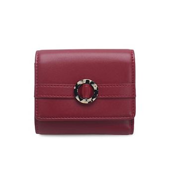 Campo Marzio Roma 1933 Women's Arc Trifold Wallet With Button