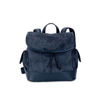 Campo Marzio Roma 1933 Women's Terra Suede-Effect Backpack With Drawstring Closure