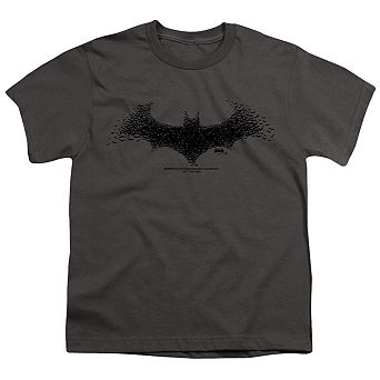 Batman Bat Logo 1 Short Sleeve Youth T-Shirt