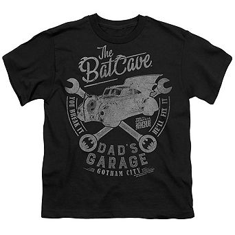 Batman Dad´s Garage Short Sleeve Youth T-Shirt