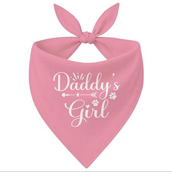 Daddy's Girl Dog Bandana