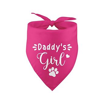 Daddy's Girl Dog Bandana