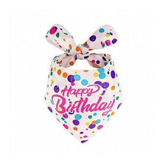 Dog Birthday Bandana