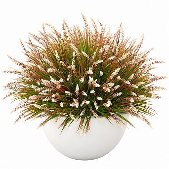 12 pc Artificial Fall Monkey Grass Outdoor Indoor Decor