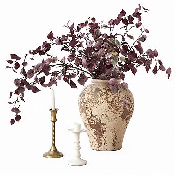5 Artificial Eucalyptus Stems Faux Silk Foliage DIY Home Fall Decor