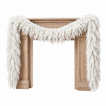 Artificial Winter Holiday Garland Realistic Faux Decor for Indoor Outdoor Events