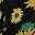 Sunflowers Black