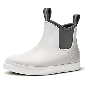 Womens Waterproof Ankle Rain Deck Boots