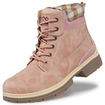 Womens Winter Hiking Boots Outdoor Lightweight Lined Lace Up Ankle Shoes