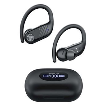 Treblab X3 Pro - Workout True Wireless Earbuds, Comfortable Earhooks, Bluetooth 5.3, Punchy Bass