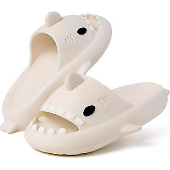 Kids Shark Slides Boys Girls Cloud Sandals