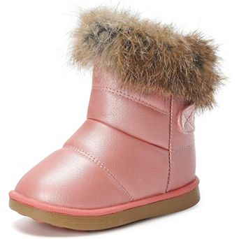 Toddler Boots Girl's Warm Winter Snow Boots