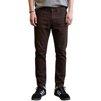 Men's Ankle‑Length Tapered Denim Jeans, Casual Daily Five‑Pocket Pants