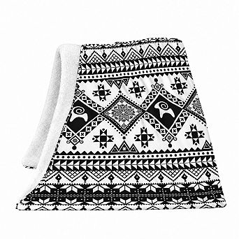 Flannel Fleece Throw Blanket Plush Soft Cozy Decorative