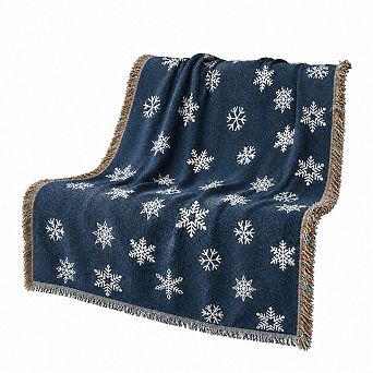 Tartan Plaid Woven Throw Blanket Tassel Edge Cozy Sofa Couch Decor