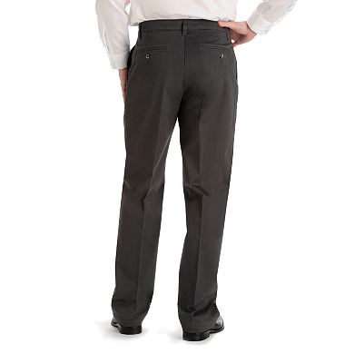 Men's Lee Custom Fit Relaxed-Fit Flat-Front Pants
