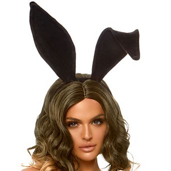 Leg Avenue Women's Bendable One Size Velvet Bunny Ears Accessory