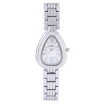 Peugeot Women's 25MM Snakehead Bracelet Watch Pyramid Studded Bezel