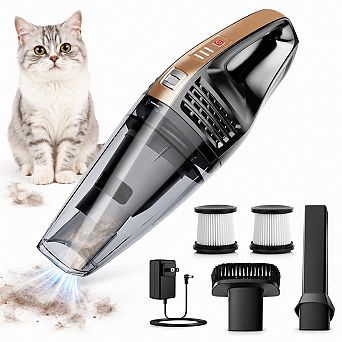 Cordless Handheld Vacuum, 18000Pa Portable Car Vacuums Cleaner with Rechargeable Battery