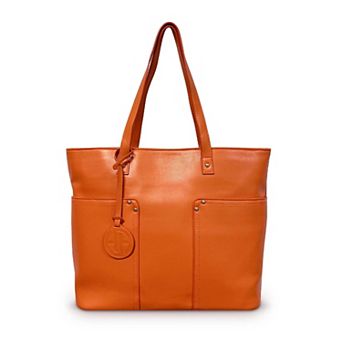 Faux Leather Classic Tote