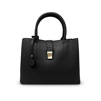 Faux Leather Classic Handbag