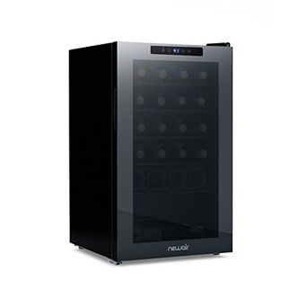 Newair 24 Bottle Wine Fridge, Black