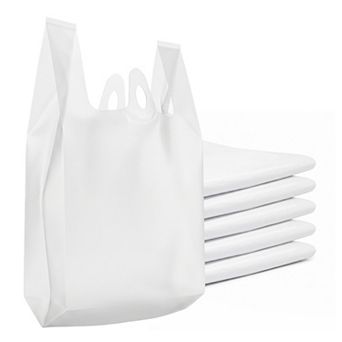 RETARCH White Retail Bag XL - Renewable Biomass-Based Retail Bag, 200 pc