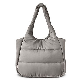 The Astra Puffy Tote with Removable Crossbody Strap