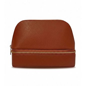 Jetsetter - The Curved Cosmetic Bag with Jewelry Organizer