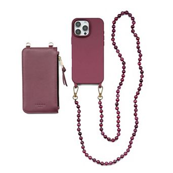 Cordée Cases Scarlett 3 pc Crossbody Phone Case Set