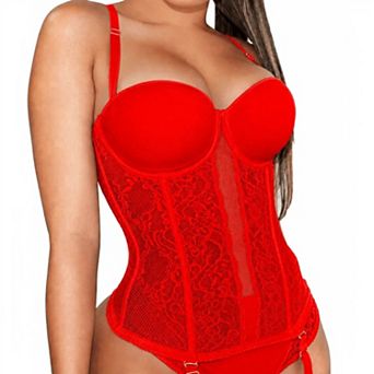 YAHAIRA Women's Corset Bustier Lingerie Shaping and Lifting Bra Top