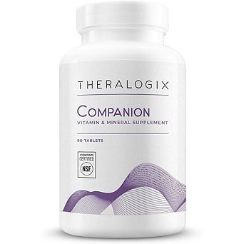 Theralogix Companion Multivitamin Without Iron, D or K, NSF Certified