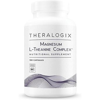 Theralogix Magnesium L-Theanine Complex Relaxation & Sleep, NSF Certified