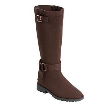 Comfortview Women's The Geraldine Stretch Wide Calf Boot