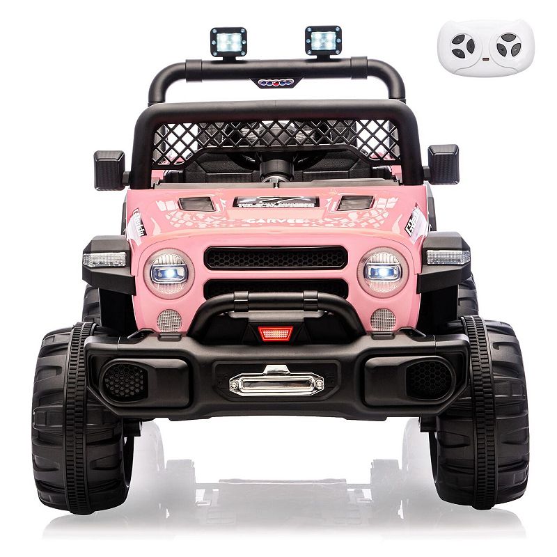 12V Electric Ride On Truck SUV with Remote Control 3 Speed for Kids