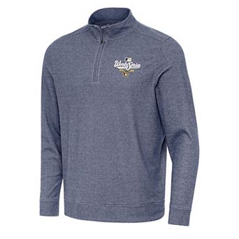 Men's Antigua Milwaukee Brewers World Series Participant 2026 1/4 Zip Pullover