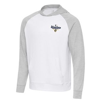 Men's Antigua Milwaukee Brewers World Series Participant 2026 Urgent Pullover Hoodie