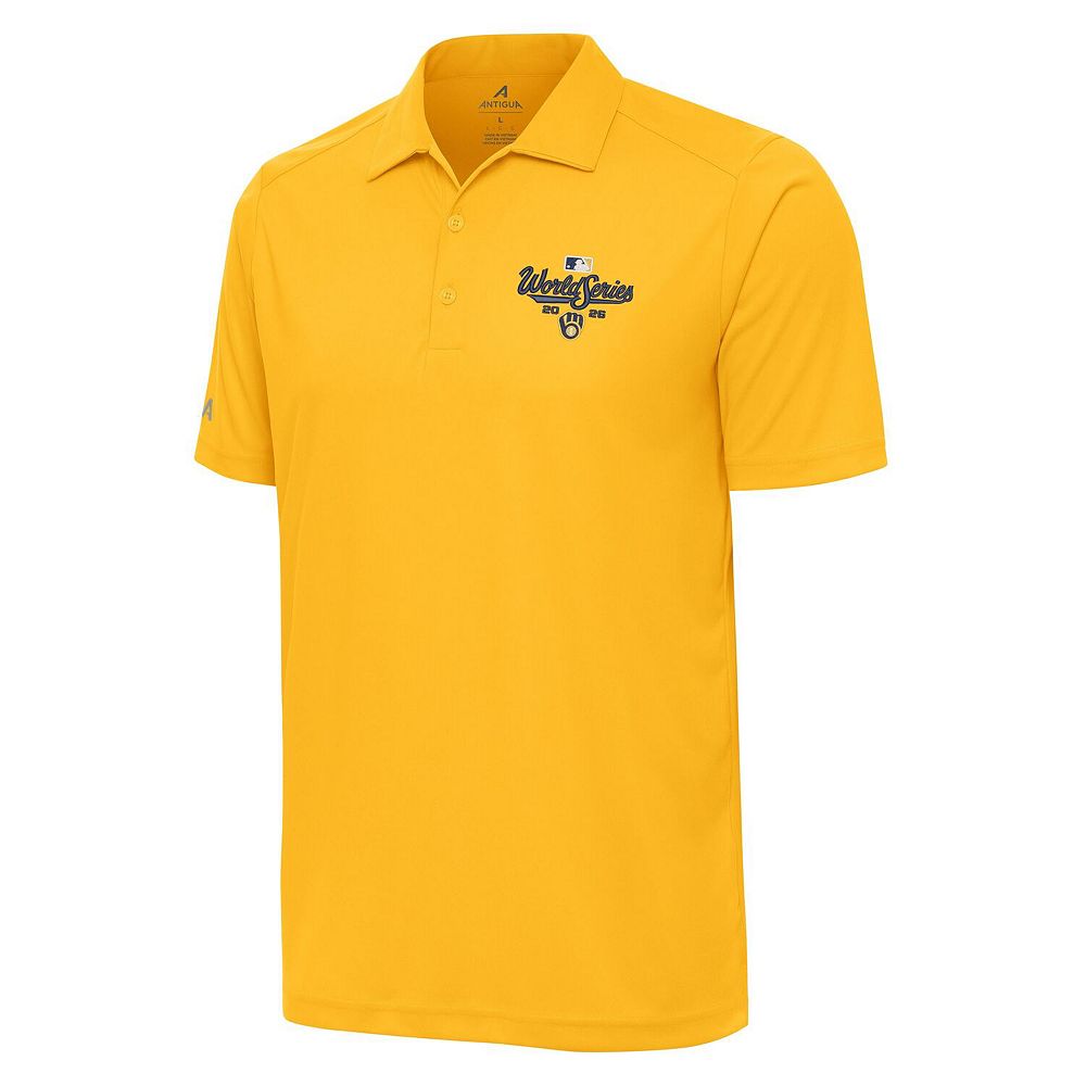 Men's Antigua Milwaukee Brewers World Series Participant 2026 Gold ...