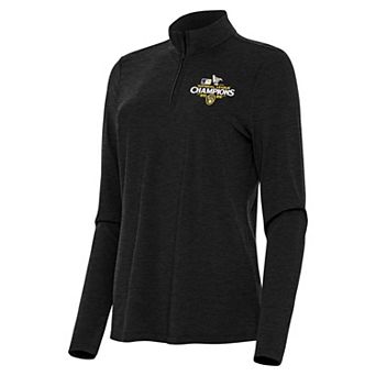 Women's Antigua Milwaukee Brewers League Champs 2026 Bright 1/4 Zip Pullover