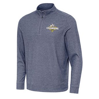 Men's Antigua Milwaukee Brewers League Champs 2026 Subtle 1/4 Zip Pullover