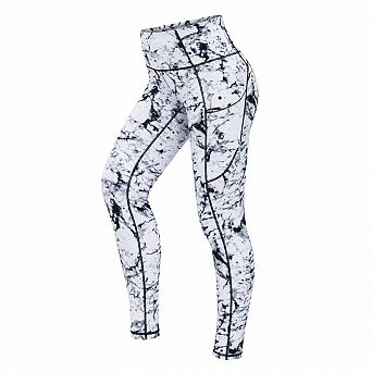 Women's High Waist Workout Yoga Leggings With Pockets Tummy Control Stretch