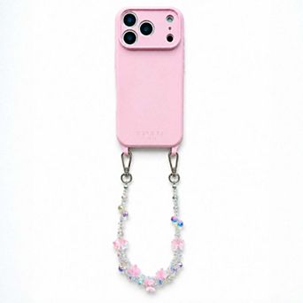Cordée Cases Eva Phone Case & Flower Wrist Chain Set