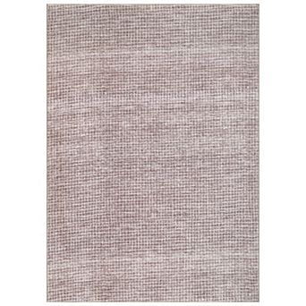 WRG Home Linen Texture Machine Washable Non-Slip Indoor Area Rug