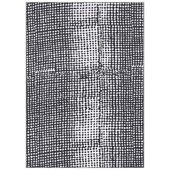 WRG Home Dotted Patchwork Machine Washable Non-Slip Indoor Area Rug
