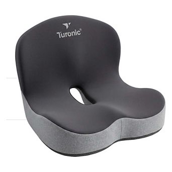 Turonic SC1 Ergonomic Memory Foam Seat Cushion, Non-Slip Office Chair Pad
