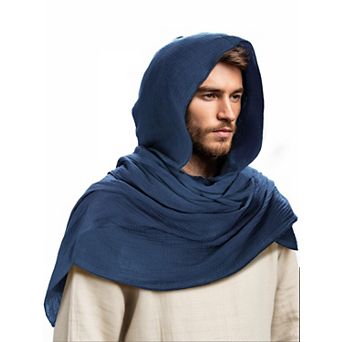 Medieval Renaissance Hooded Shawl Cape Cosplay Costume Accessories