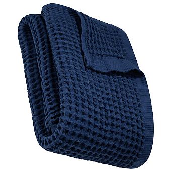 Waffle weave bath towel organic Turkish cotton quick drying super soft