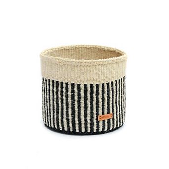 Sisal Basket Striped